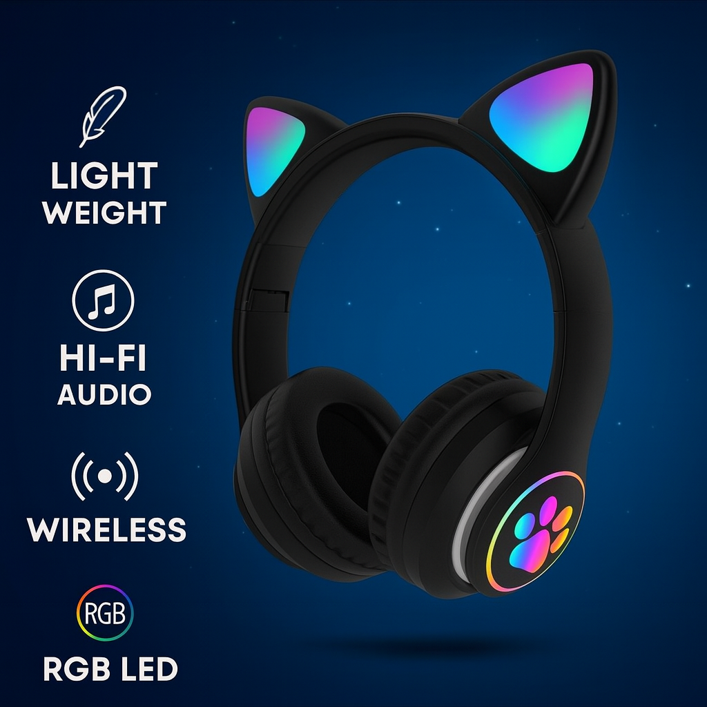 Cat Ear Headphones
