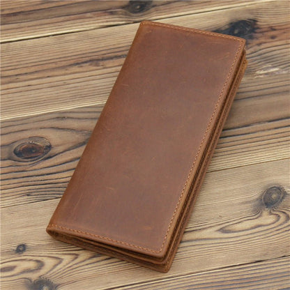Pure First Layer Cowhide Retro Wallet