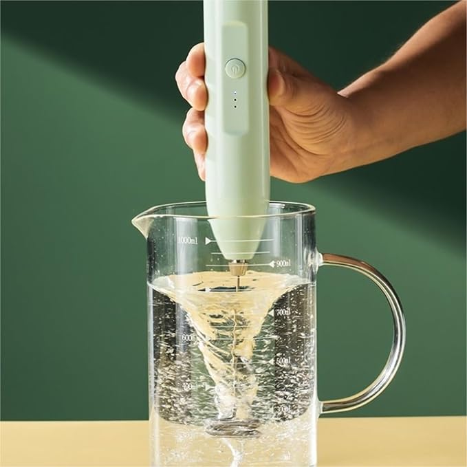 Stainless Steel Milk Frother/Electronic Hand Mixer